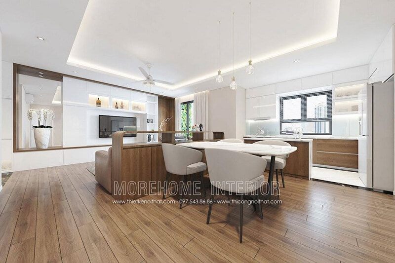 Sở hữu bộ bàn ghế ăn chung cư cao cấp tại siêu thị nội thất MoreStore