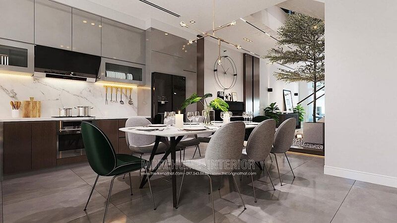 Nhanh tay sở hữu bộ bàn ăn cao cấp cho nhà chung cư được ưa chuông hiện nay