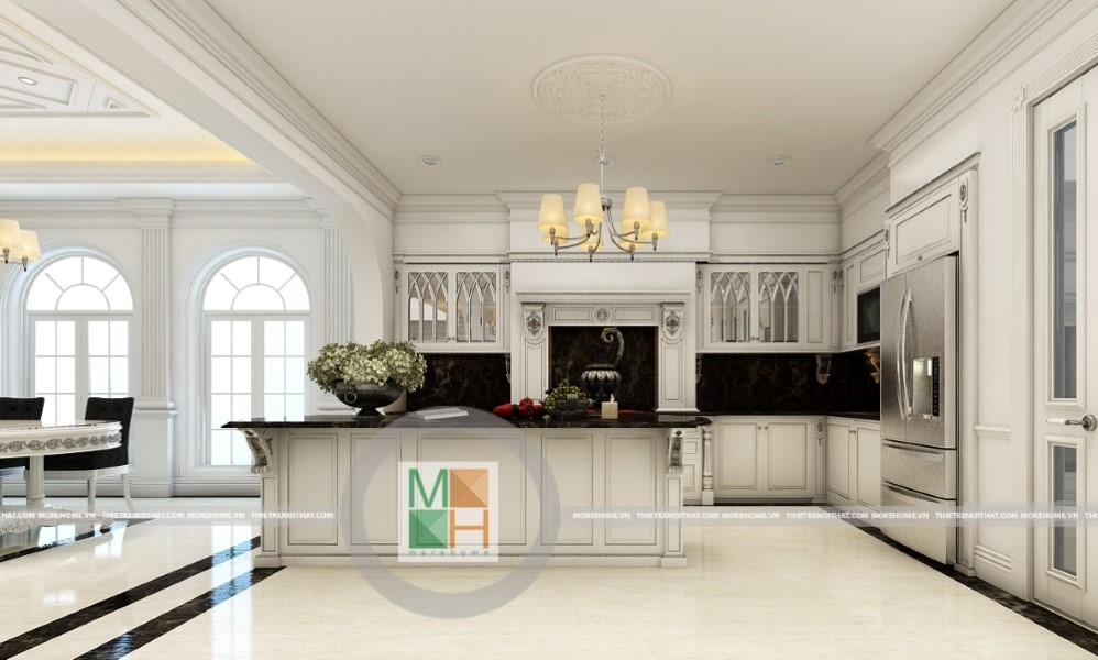 Mách bạn địa chỉ sản xuất tủ bếp cao cấp hiện đại tại Hà Nội 